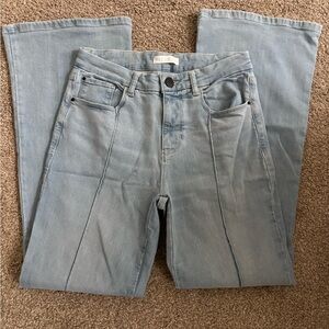 Light Blue Flare Jeans